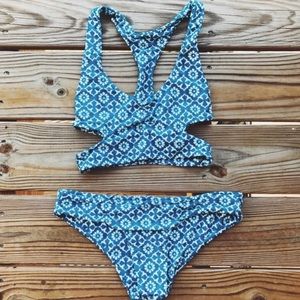 Tori Praver seamless cheeky bikini set - racerback